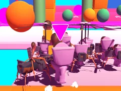 Spill Fall Skibidi Toilet online