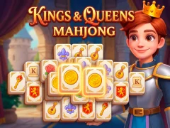Spill Kings and Queens Mahjong online