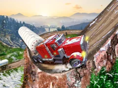 Spill Semi Truck Snow Simulator online