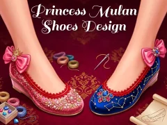 Spill Princess Mulan Shoes Design online