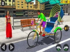 Spill Bicycle Tuk Tuk Aauto Rickshaw New Driving online