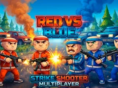 Spill Red vs Blue. Strike Shooter Multiplayer online