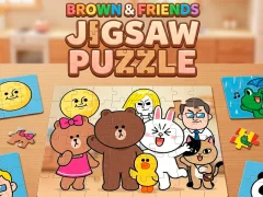 Spill Brown And Friends Jigsaw Puzzle online