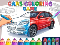 Spill Cars Coloring Game online