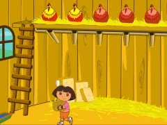 Spill Dora The explorer Saves the Farm online