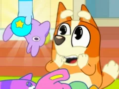 Spill Jigsaw Puzzle: Bluey Toy Claw Machine online