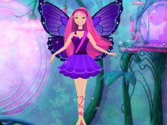 Spill Barbie Mariposa Dress Up online