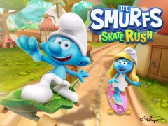 Spill The Smurfs Skate Rush online
