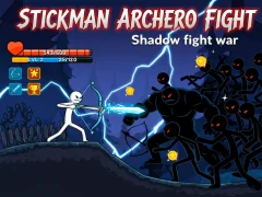 Spill Stickman Archero Fight: Shadow fight war online