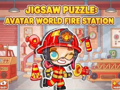 Spill Jigsaw Puzzle: Avatar World Fire Station online