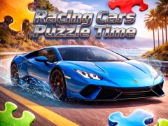 Spill Racing Cars Puzzle Time online