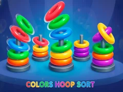 Spill Colors Hoop Sort online