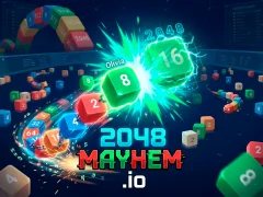 Spill 2048 Mayhem.io online