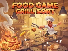 Spill Food Game Grill Sort online