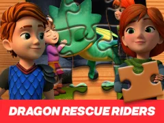 Spill Dragon Rescue Riders Jigsaw Puzzle online