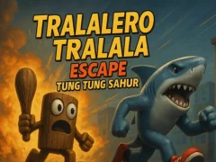 Spill Tralalero Tralala escape Tung Tung Sahur online