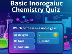 Spill Basic Inorganic Chemistry Quiz online