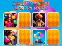 Spill Balloon Artist Memory Match online