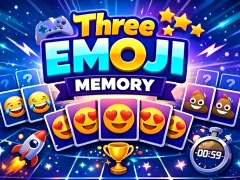 Spill Three Emoji Memory online