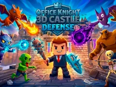 Spill Office Knight 3D Castle Defense online