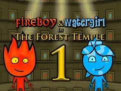 Spill Fireboy & Watergirl In The Forest Temple online
