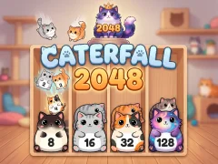 Spill Caterfall 2048 online