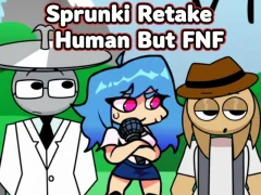Spill Sprunki Retake Human But FNF online