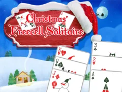 Spill Freecell Christmas Solitaire online