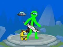 Spill Stickman Mega Boss Battles! online
