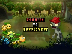 Spill Zombies vs. Sunflowers online