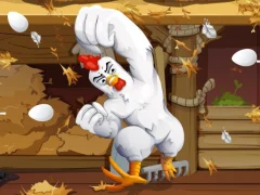Spill Angry Chicken: Egg Madness online