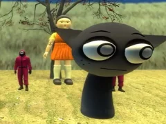 Spill Squid Game Sprunki Hide online