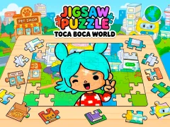 Spill Jigsaw Puzzle: Toca Boca World online