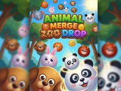 Spill Animal Merge Zoo Drop online