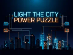 Spill Light the City Power Puzzle online