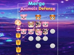 Spill Merge Animals Defence online