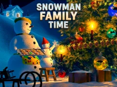 Spill Snowman Family Time online