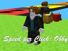 Spill Speed per Click: Obby online