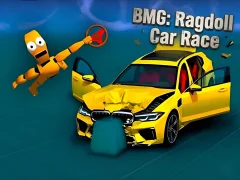 Spill BMG: Ragdoll Car Race online