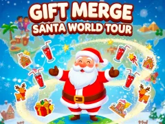 Spill Gift Merge Santa World Tour online