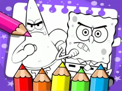 Spill Sponge Bob Coloring Book online