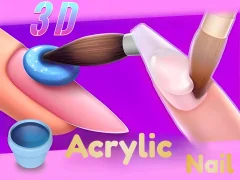 Spill 3D Acrylic Nail online