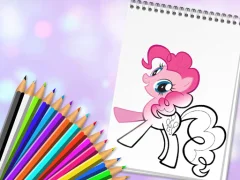 Spill Cute Pony Coloring Book online