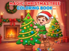 Spill Magic Christmas Tree Coloring Book online