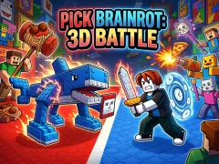 Spill Pick Brainrot: 3D Battle online