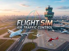 Spill Flight Sim Air Traffic control online