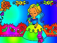 Spill Coloring Book: Princess Juliet online