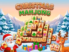Spill Christmas Mahjong online