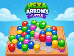 Spill Hexa Arrows Puzzle online