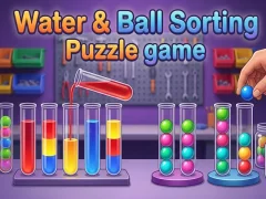 Spill Water & Ball Sorting Puzzle game online